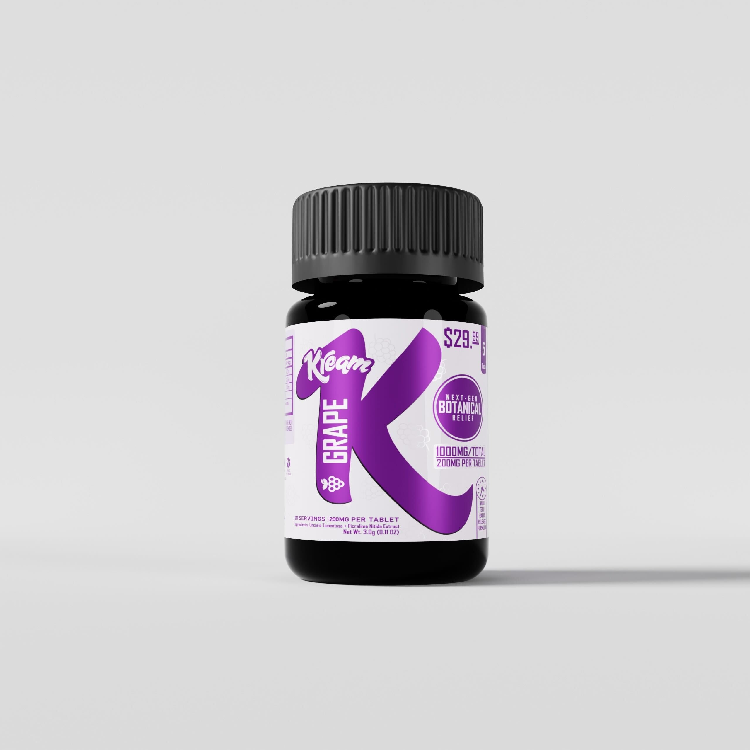 Kream Botanical Tablets (1000mg - 5 Count)