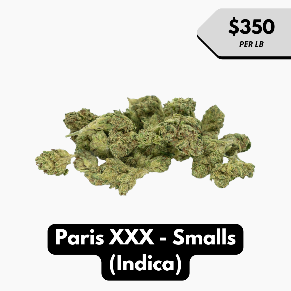 Natural THC-A Flower (Indica ~ Paris XXX - Smalls)