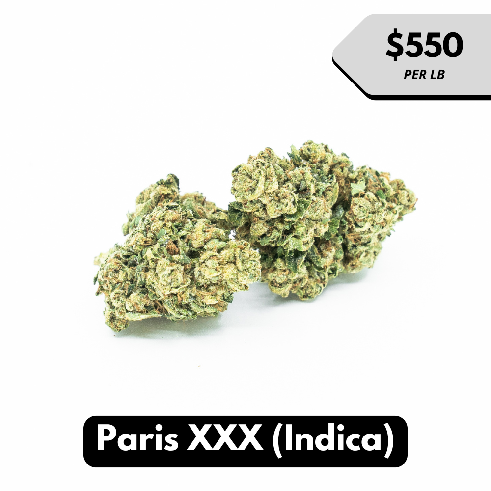 Natural THC-A Flower (Indica ~ Paris XXX)