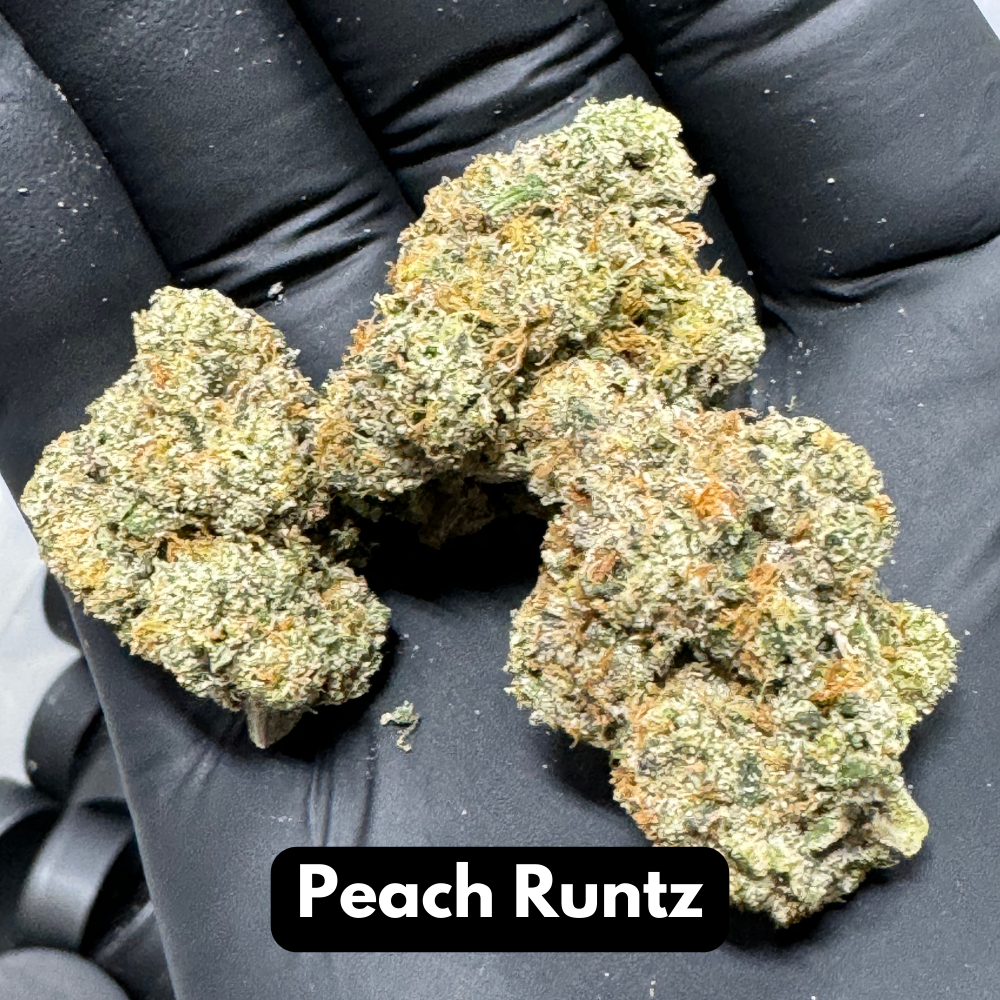 Natural THC-A Flower (Peach Runtz)