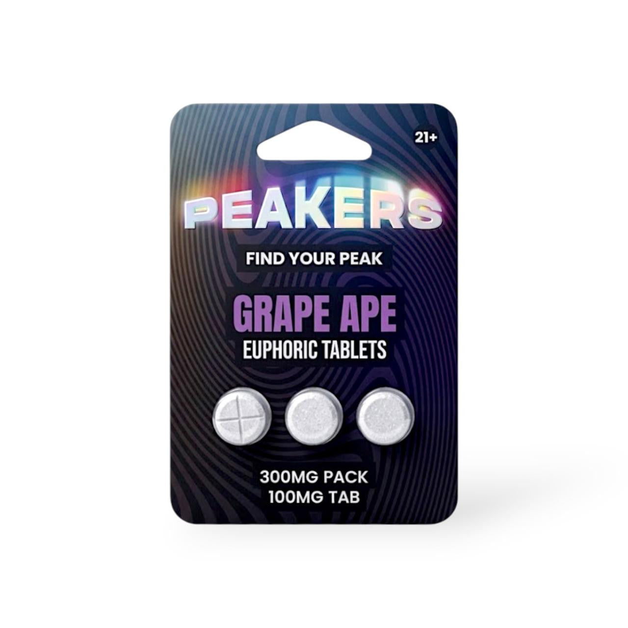 Peakers Euphoric Tablets (300mg - 3 Count)