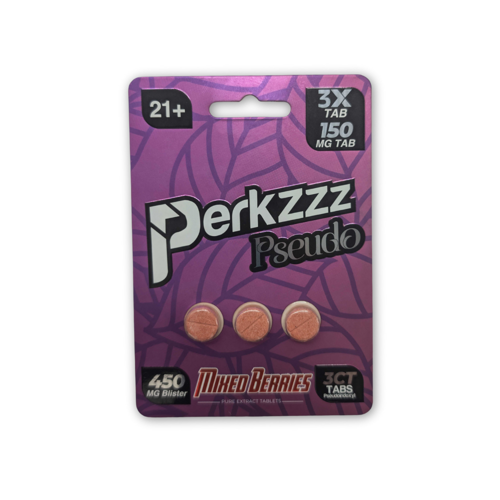 Perkzzz Pseudo Tablets (450mg - 3 Count)