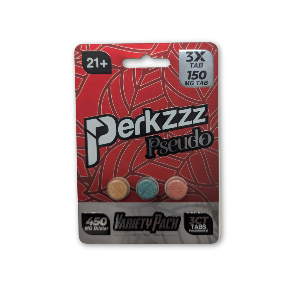 Perkzzz Pseudo Tablets (450mg - 3 Count)