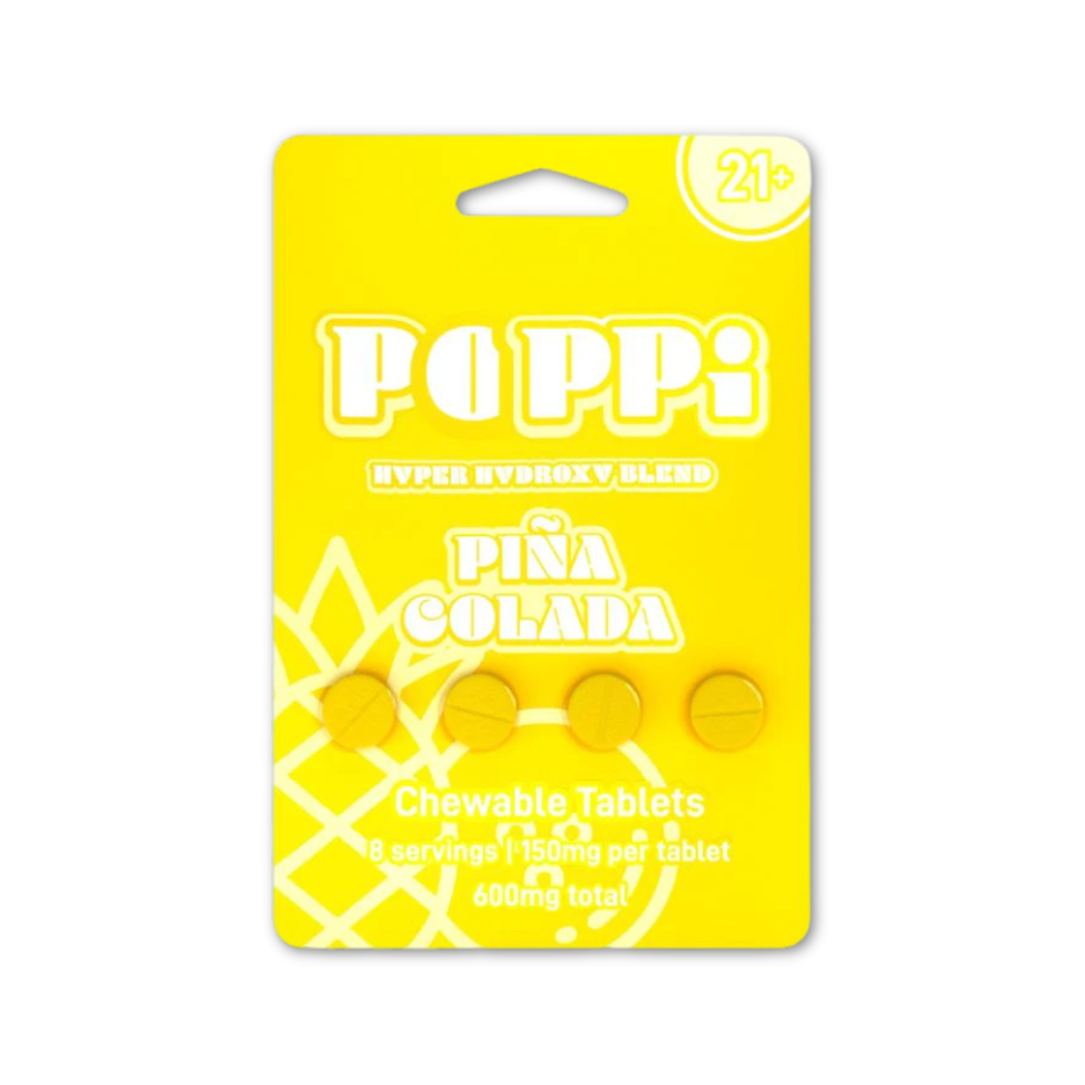 Poppi 7-OH Tablets (600mg - 4 Count)