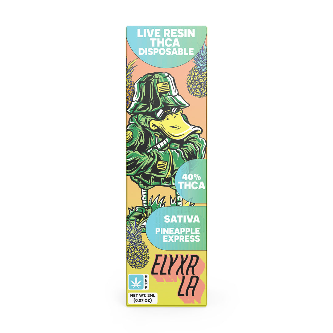 Live Resin THC-A Disposable 2 Grams (2000mg)