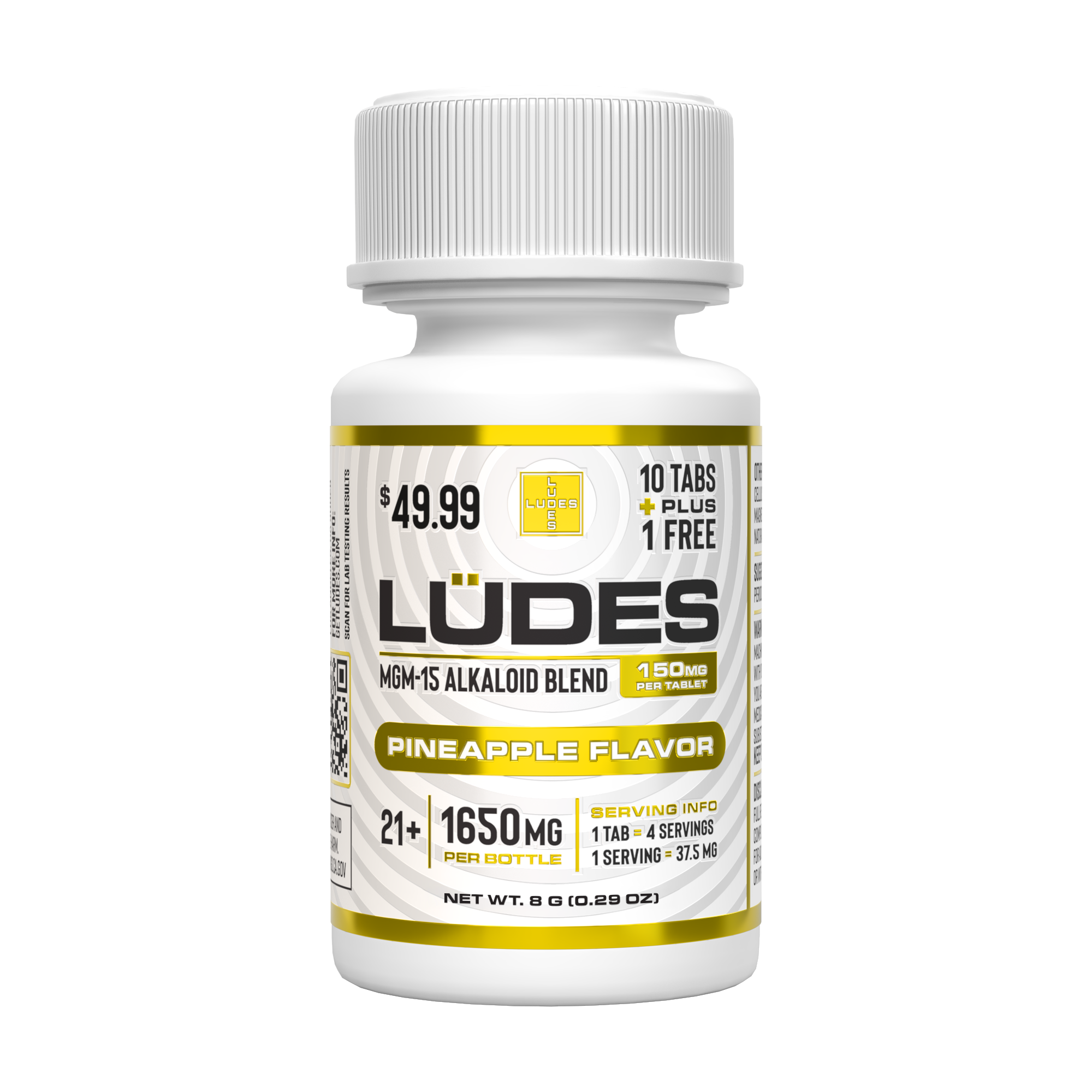 Lüdes MGM-15 Tablets (1650mg - 11 Count)