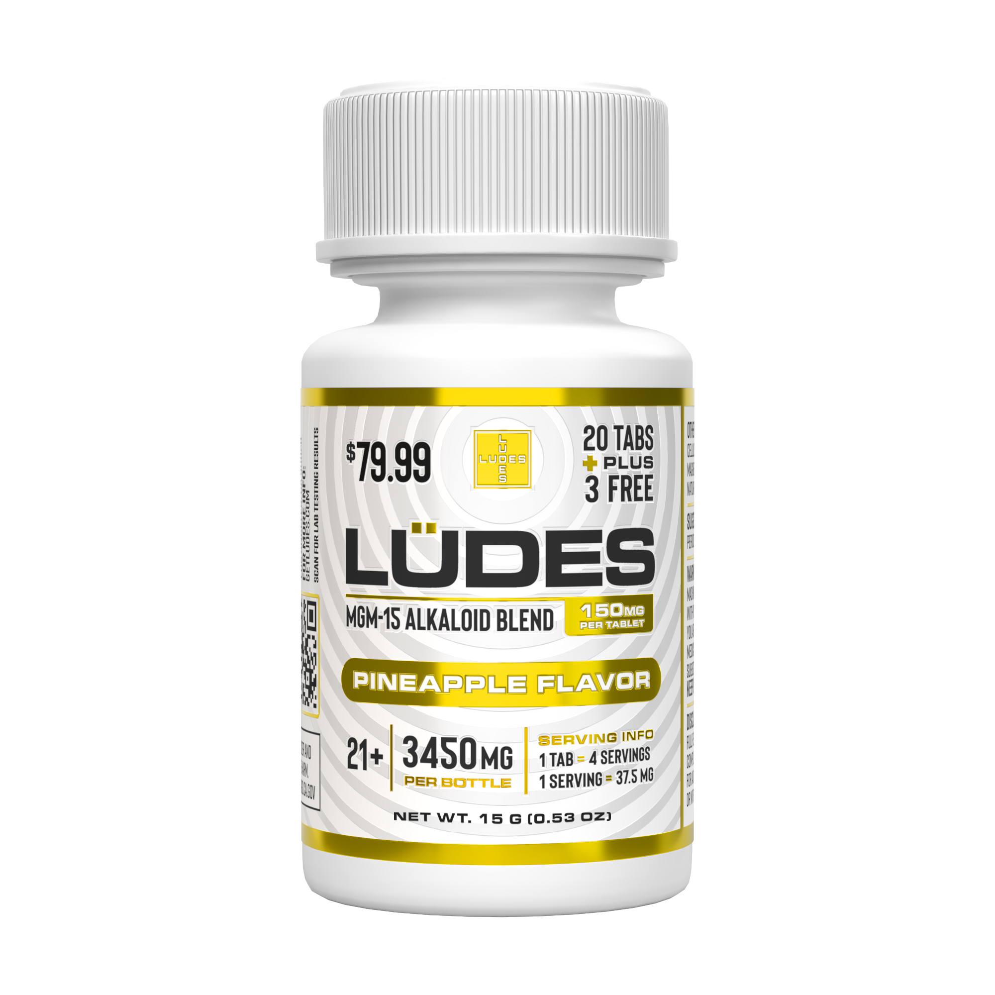 Lüdes MGM-15 Tablets (3450mg - 23 Count)