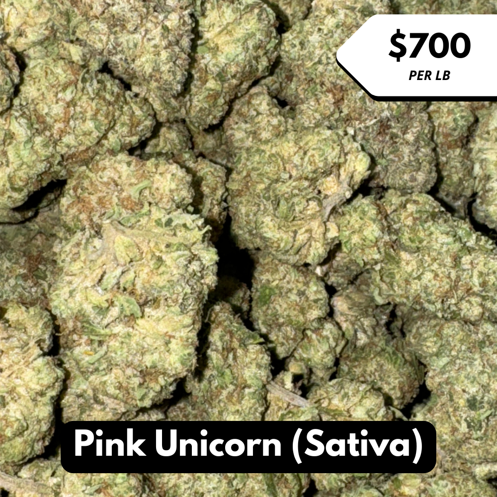 Natural THC-A Flower (Sativa ~ Pink Unicorn)