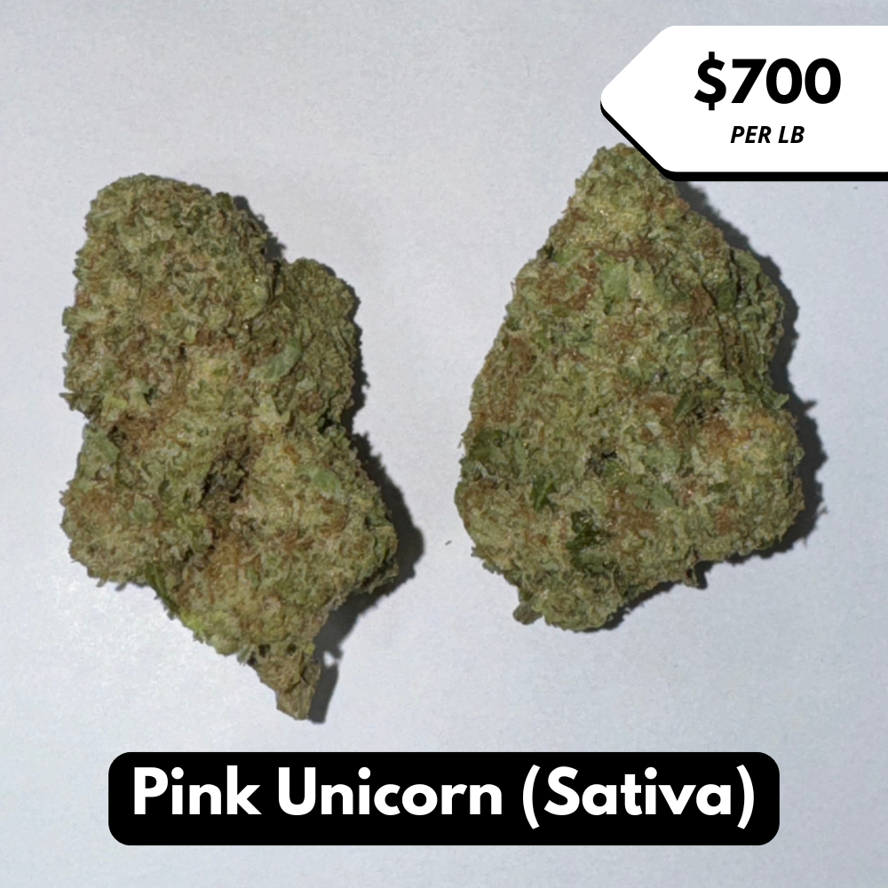 Natural THC-A Flower (Sativa ~ Pink Unicorn)