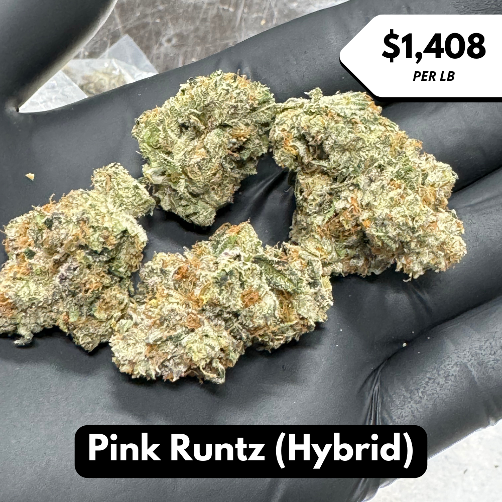 Natural THC-A Flower (Pink Runtz)