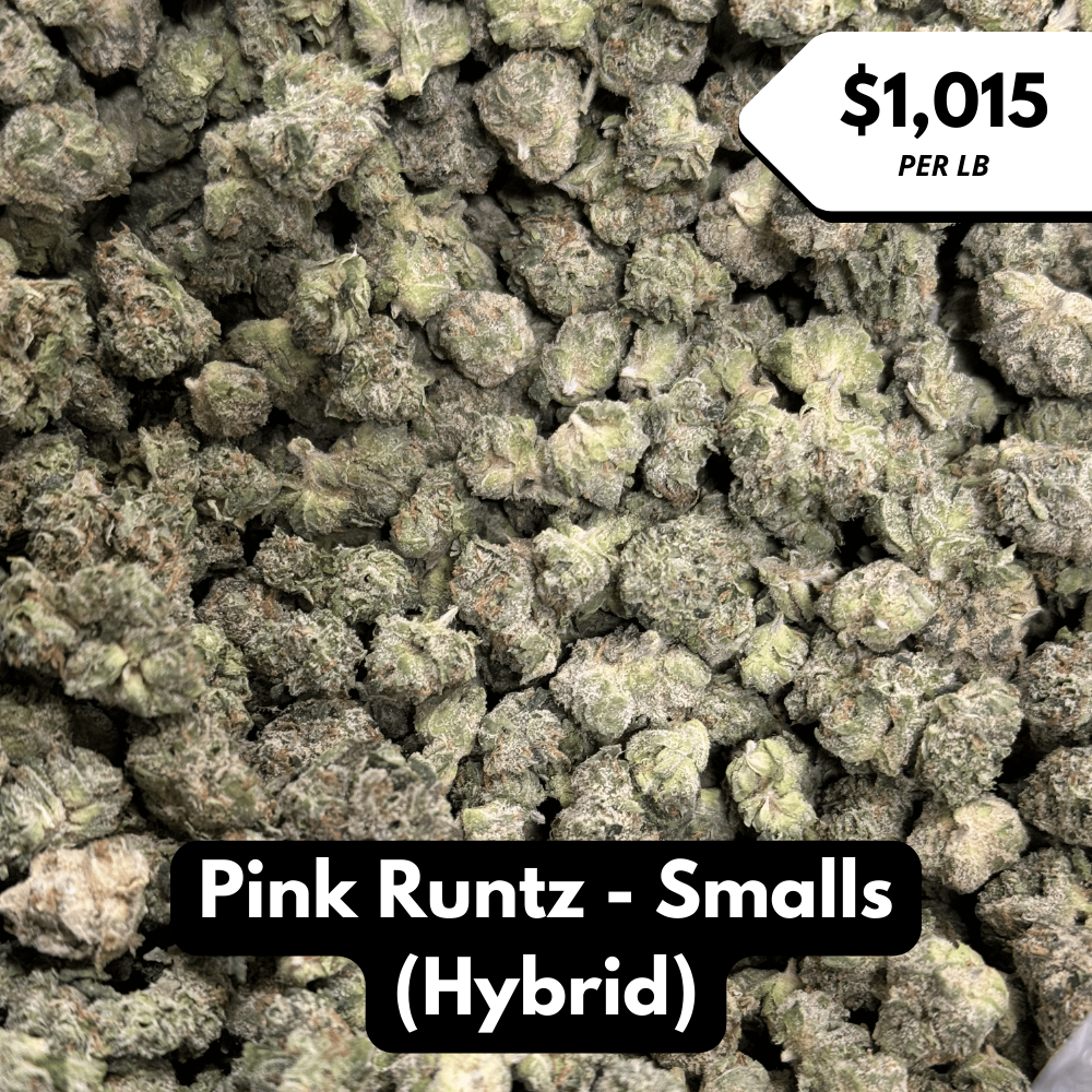 Natural THC-A Flower (Pink Runtz - Smalls)