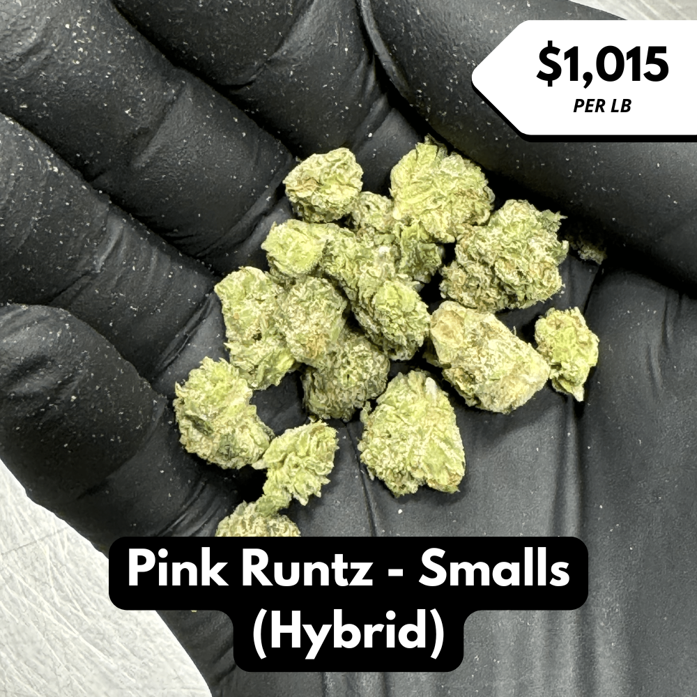 Natural THC-A Flower (Pink Runtz - Smalls)