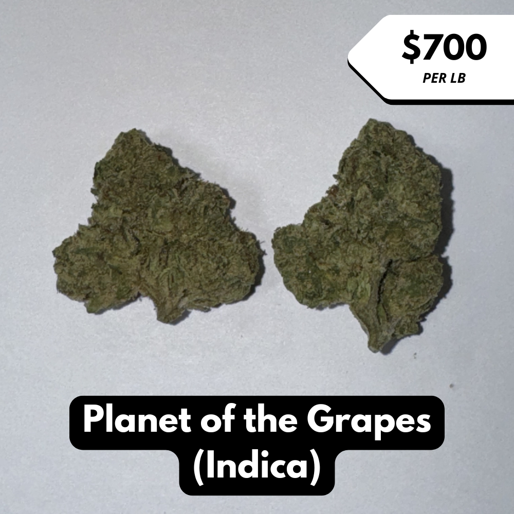 Natural THC-A Flower (Planet of the Grapes)