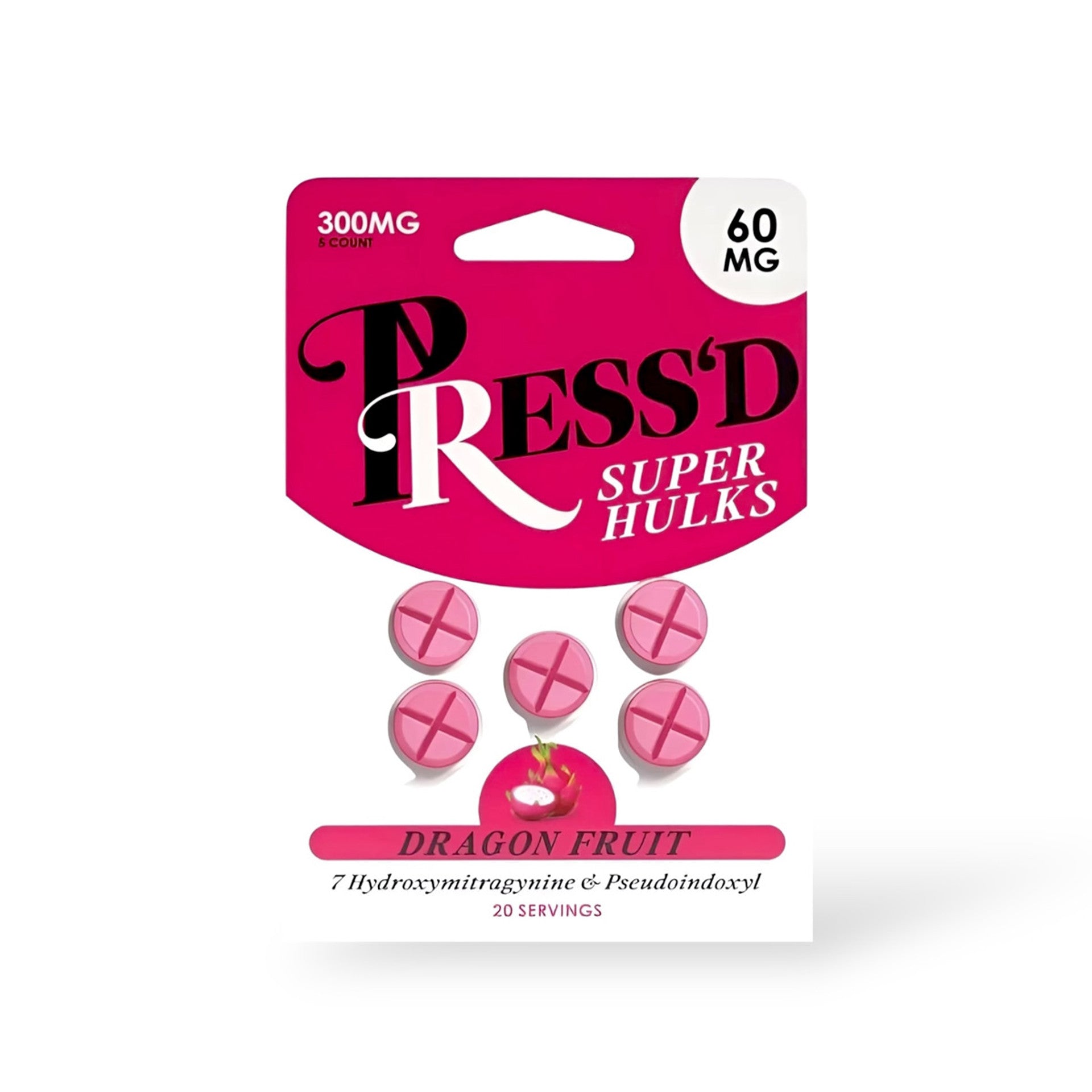 Press'd Super Hulks 7-OH & Pseudo Tablets