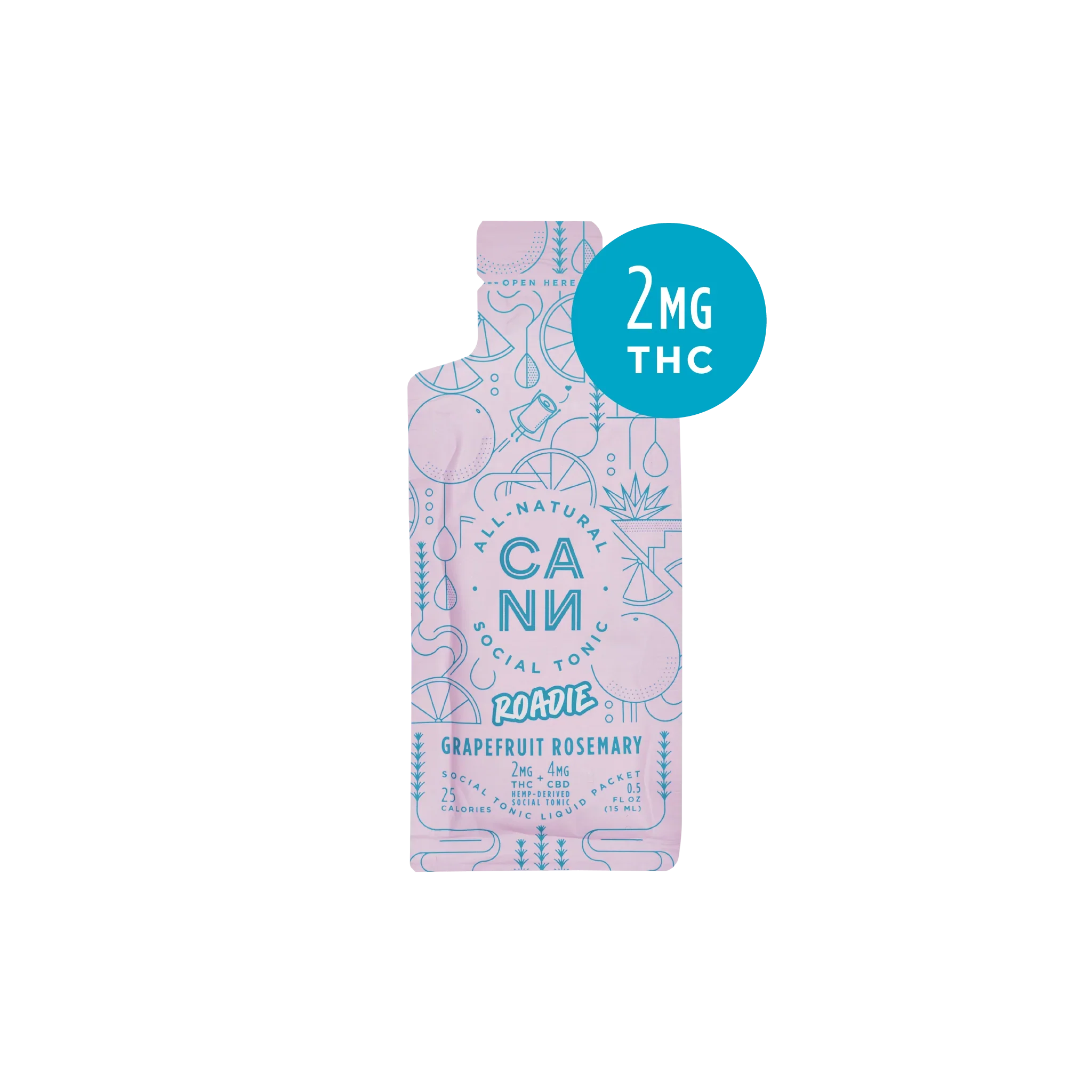 Cann Roadie Delta 9 Social Tonic Packet