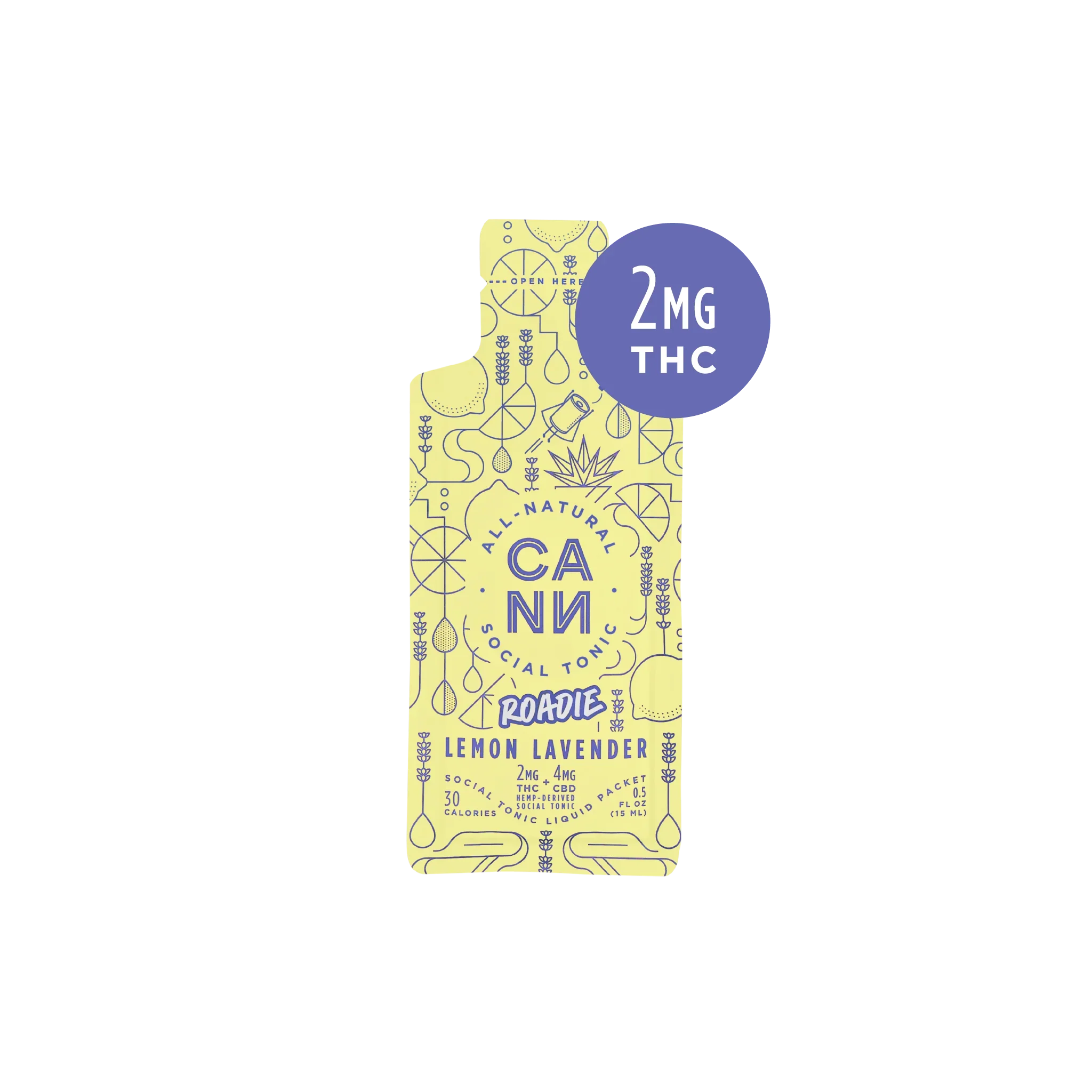 Cann Roadie Delta 9 Social Tonic Packet