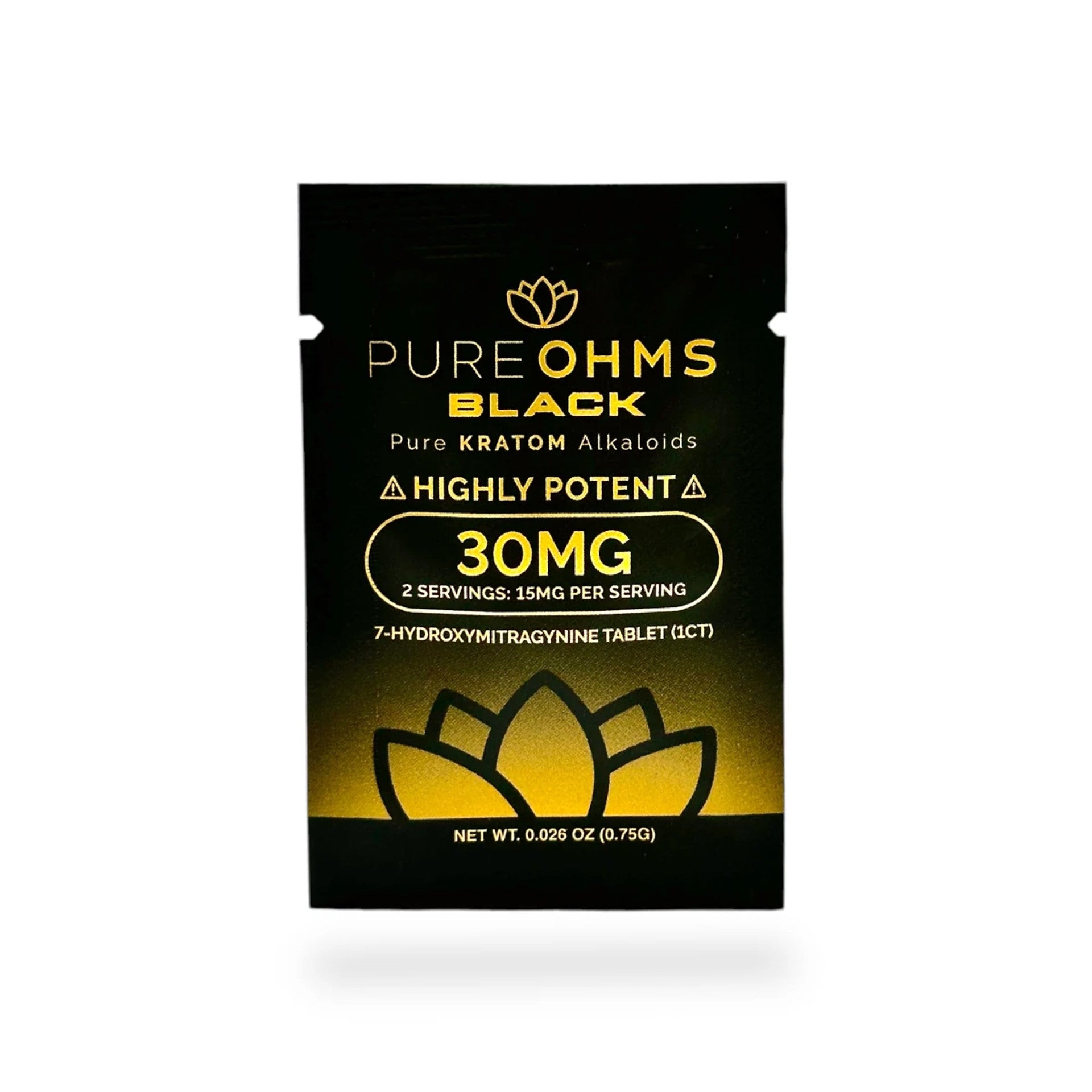 PureOhms Black 7-OH Tablets