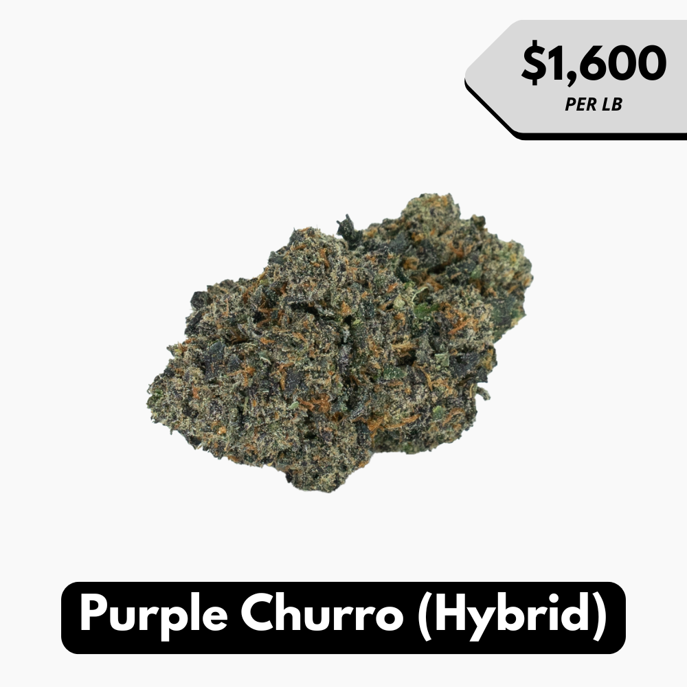 Natural THC-A Flower (Hybrid ~ Purple Churro)