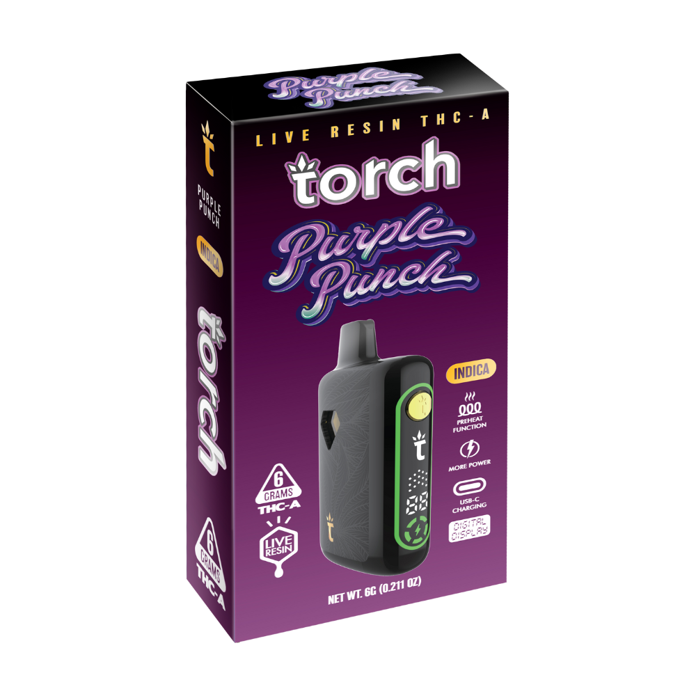 Torch Live Resin THC-A Pulse Disposable (6000mg)