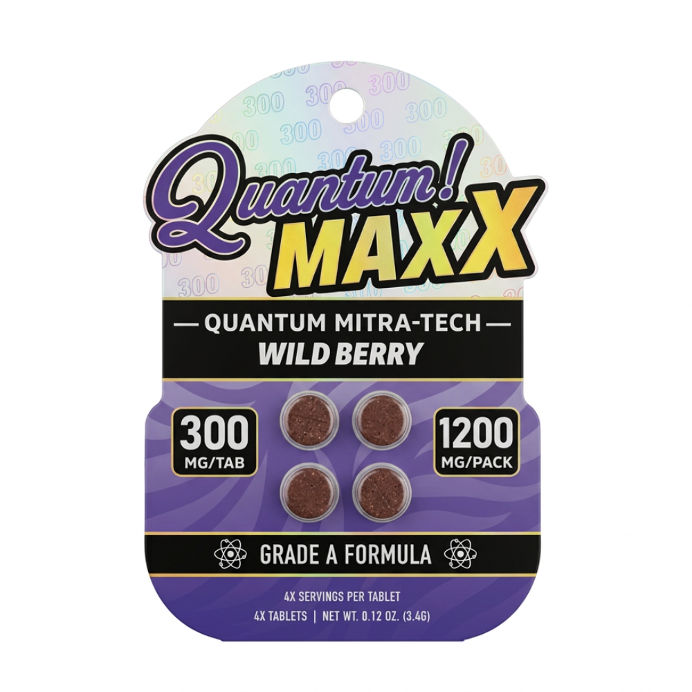 Quantum! Maxx Mitra-Tech Tablets (1200mg - 4 Count)