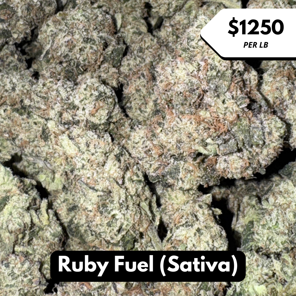 Natural THC-A Flower (Sativa ~ Ruby Fuel)