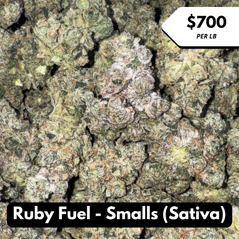 Natural THC-A Flower (Sativa ~ Ruby Fuel - Smalls)
