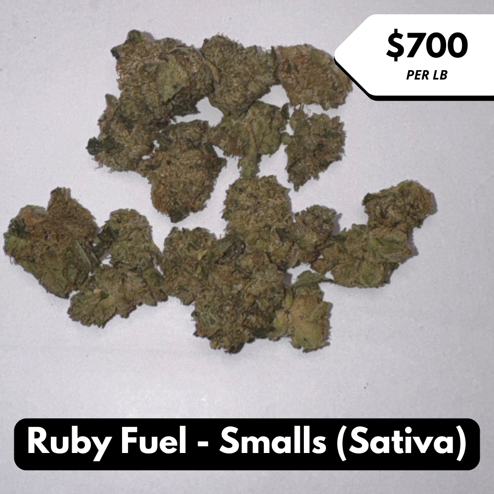 Natural THC-A Flower (Sativa ~ Ruby Fuel - Smalls)