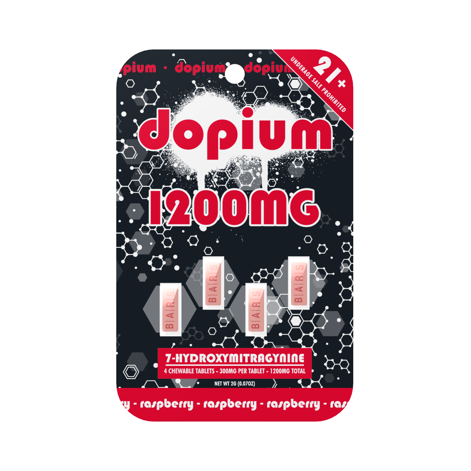Dopium 7-OH Tablets (1200mg - 4 Count)