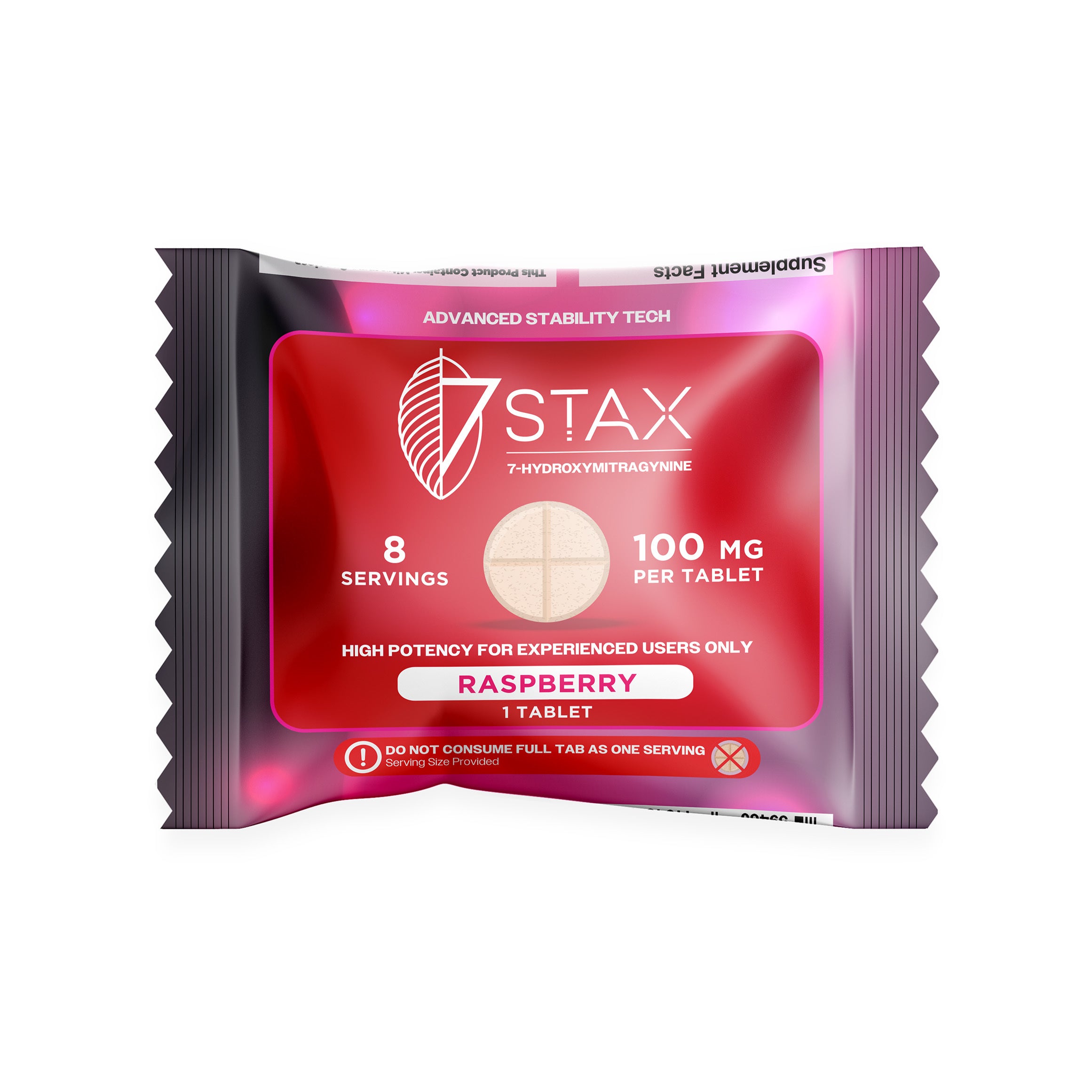 7Stax Premium 7-OH Kratom Alkaloid Tablets (100mg - 1 Count)
