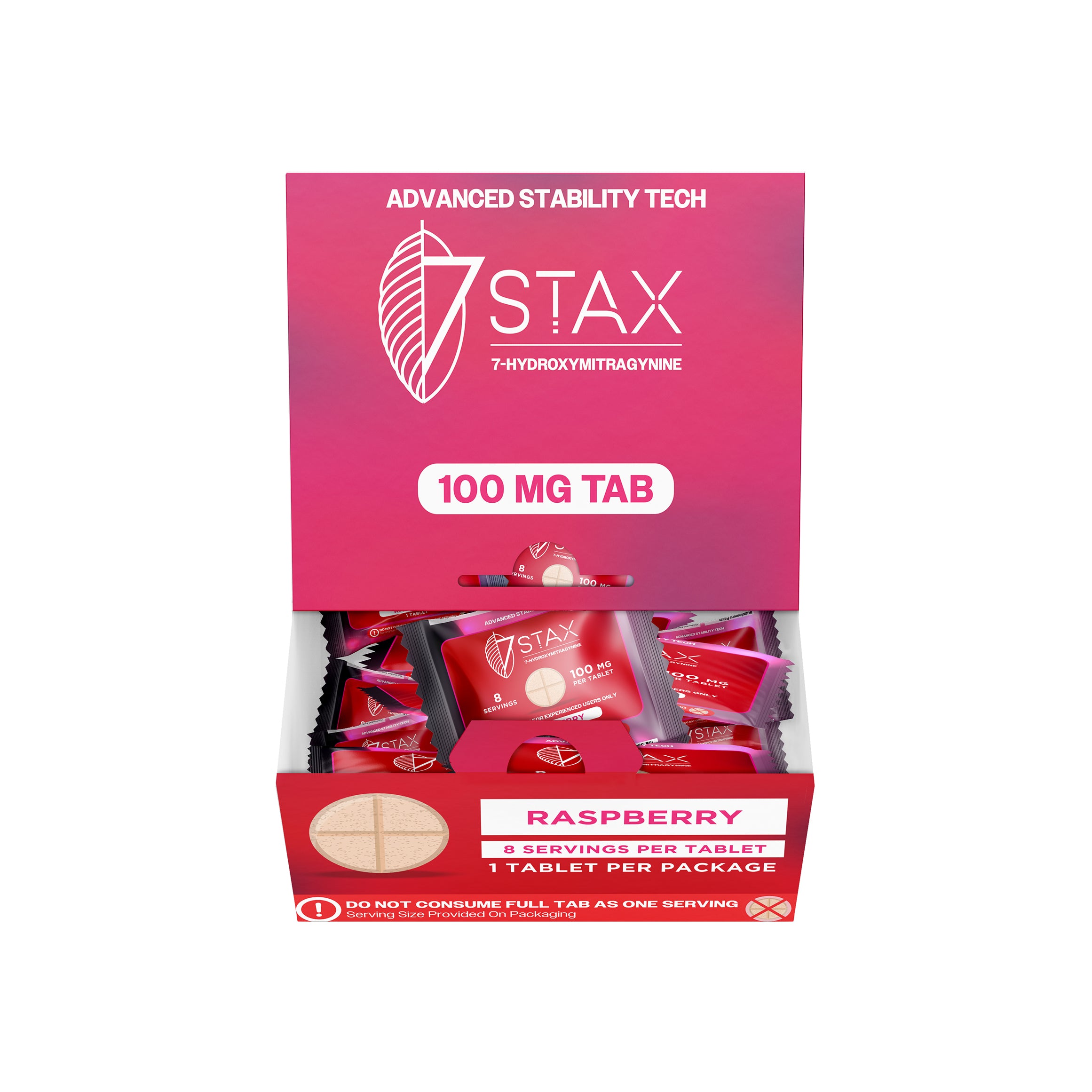 7Stax Premium 7-OH Kratom Alkaloid Tablets (100mg - 1 Count)