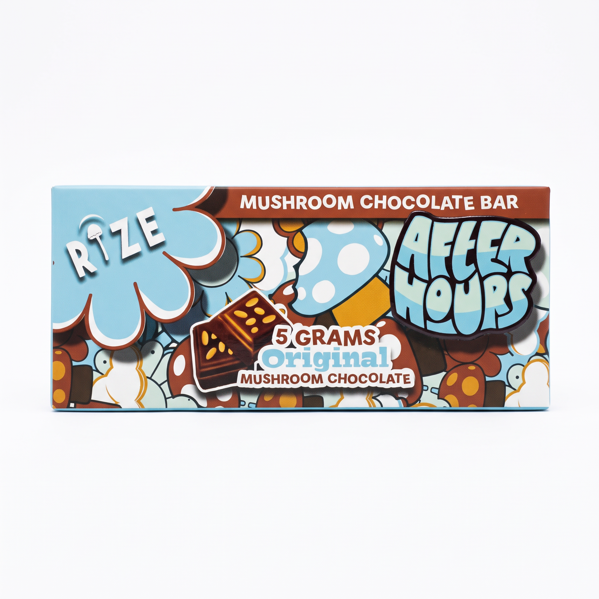 Rize After Hours Mushroom Chocolate Bar (5000mg) - Original