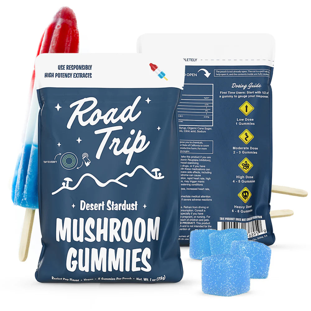 Road Trip Desert Stardust Mushroom Gummies (8 Count)