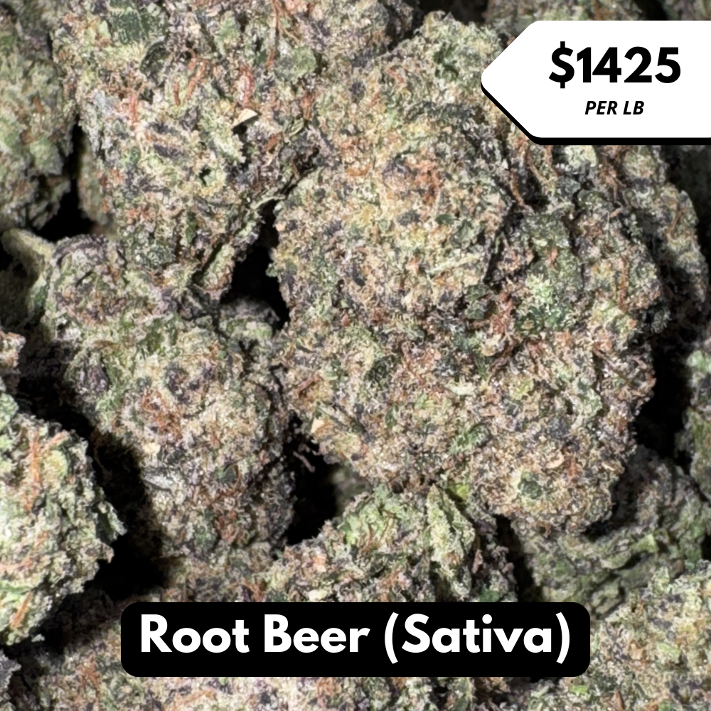 Natural THC-A Flower (Sativa ~ Root Beer)