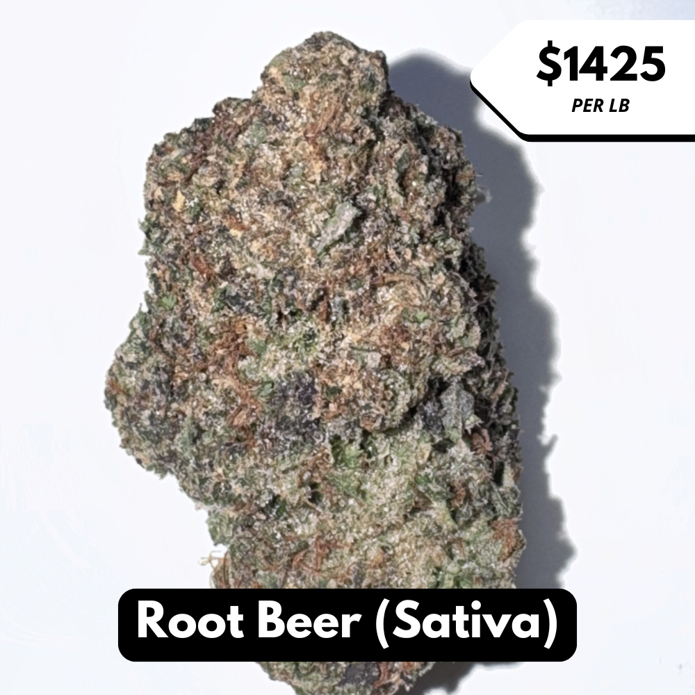 Natural THC-A Flower (Sativa ~ Root Beer)