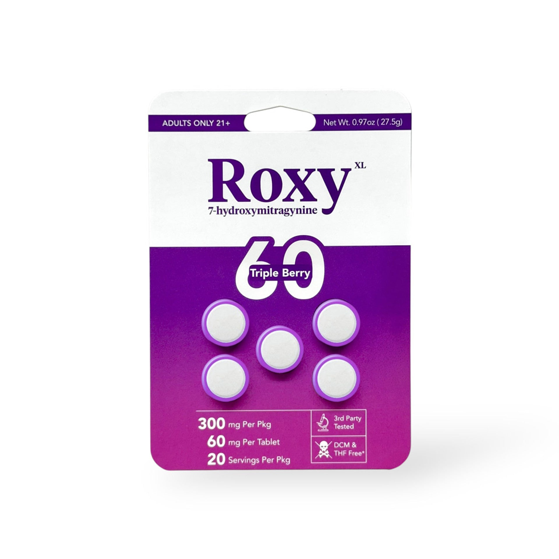 Roxy XL 7-OH Tablets (300mg - 5 Count)
