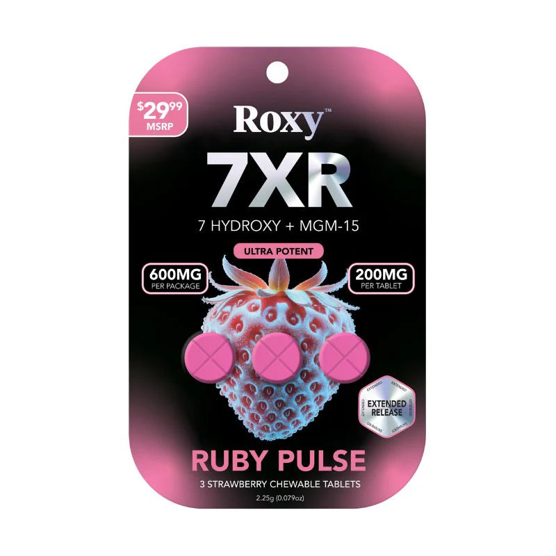 Roxy 7XR 7-OH + MGM Tablets (600mg - 3 Count)