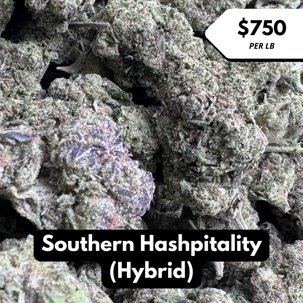 Natural THC-A Flower (Hybrid ~ Southern Hashpitality)