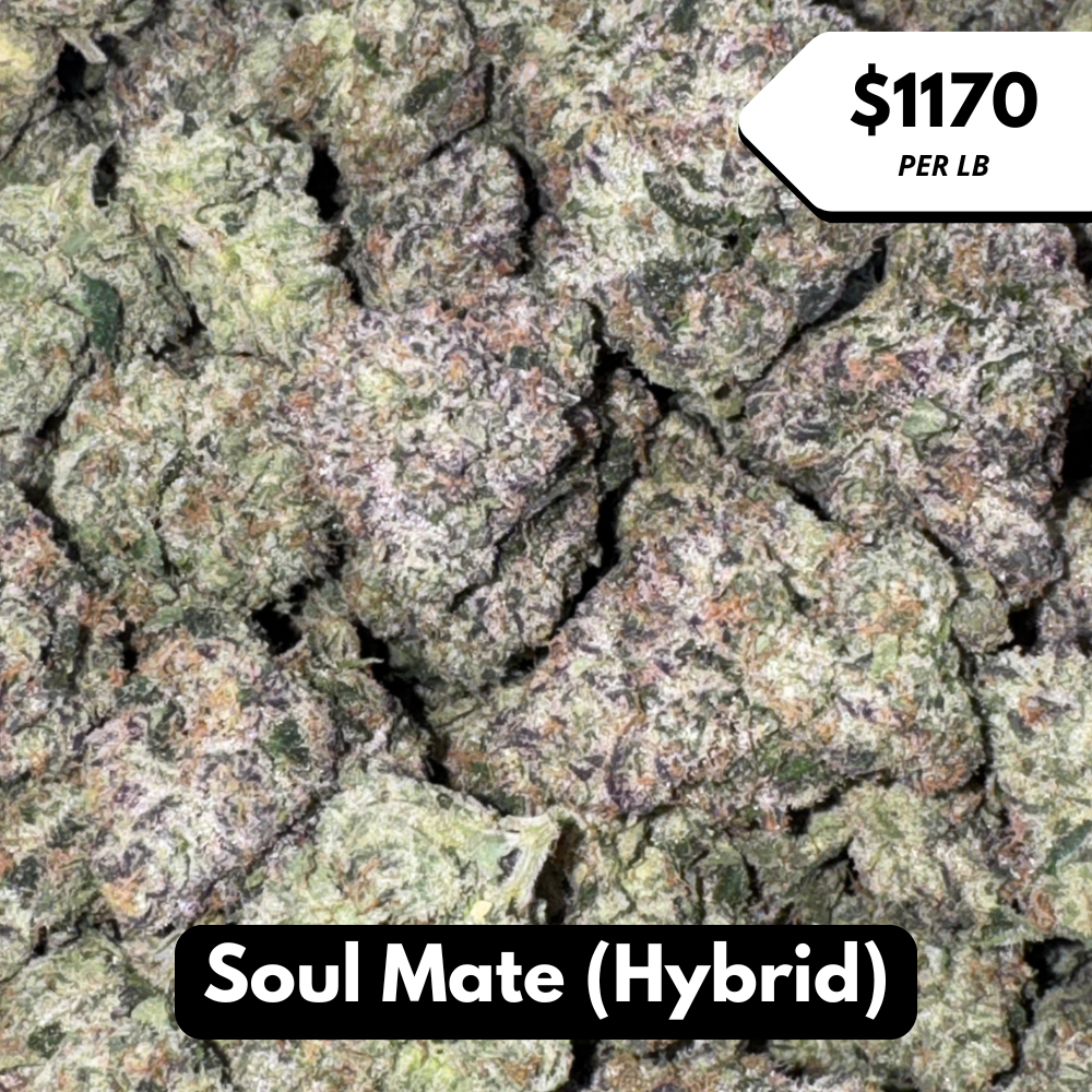 Natural THC-A Flower (Hybrid ~ Soul Mate)