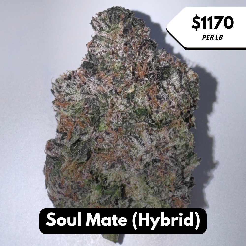 Natural THC-A Flower (Hybrid ~ Soul Mate)