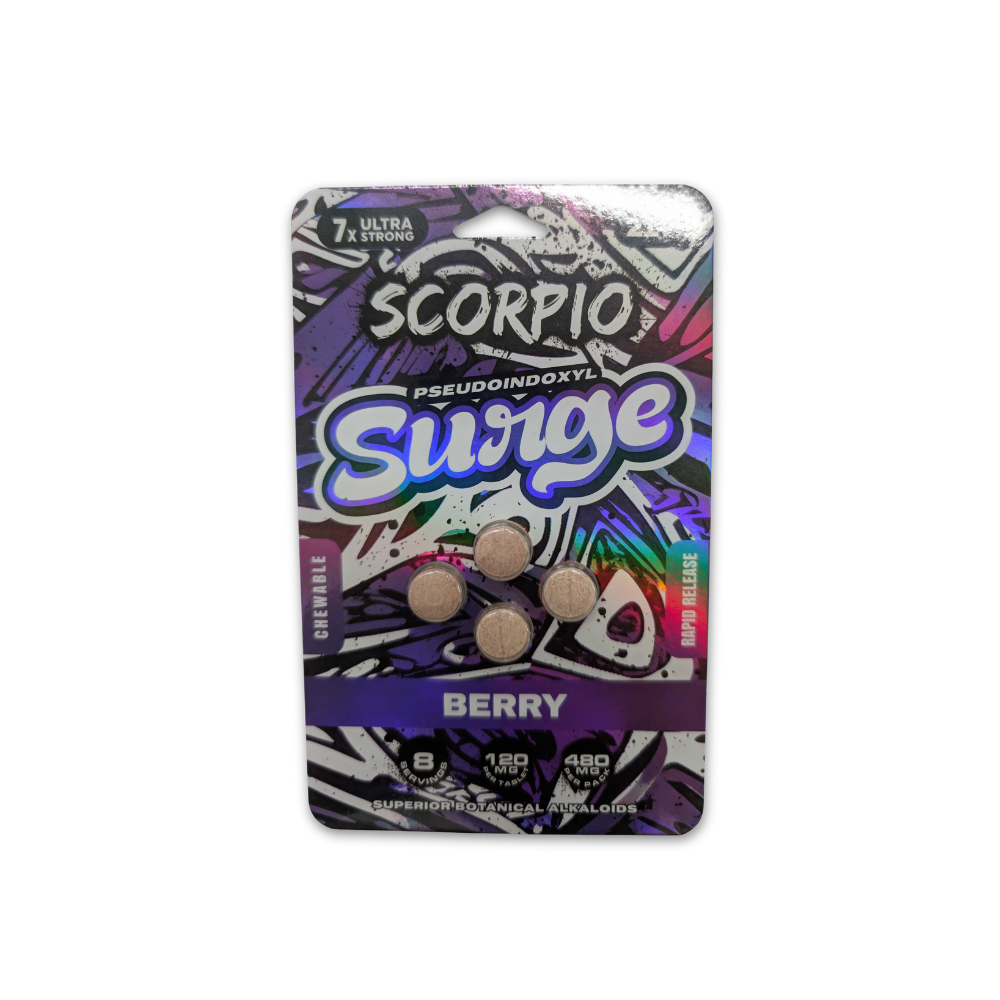 Scorpio Pseudo Surge Tablets (480mg - 4 Count)