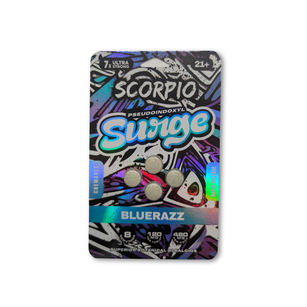 Scorpio Pseudo Surge Tablets (480mg - 4 Count)