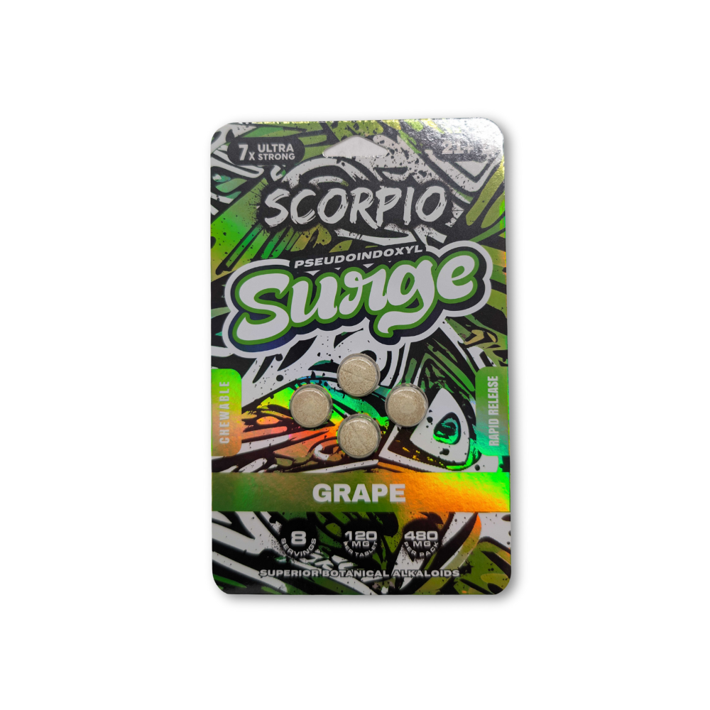 Scorpio Pseudo Surge Tablets (480mg - 4 Count)