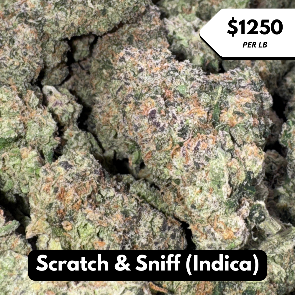 Natural THC-A Flower (Indica ~ Scratch & Sniff)