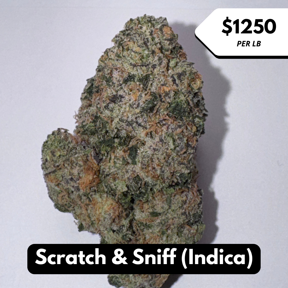 Natural THC-A Flower (Indica ~ Scratch & Sniff)