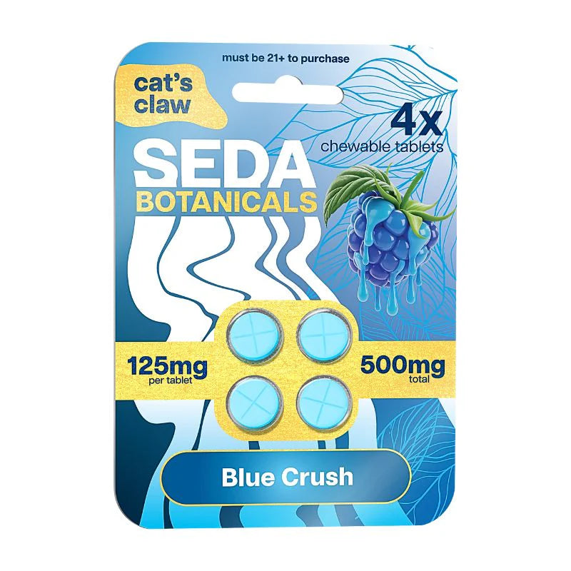 SEDA Botanicals Cat's Claw Tablets (500mg - 4 Count)