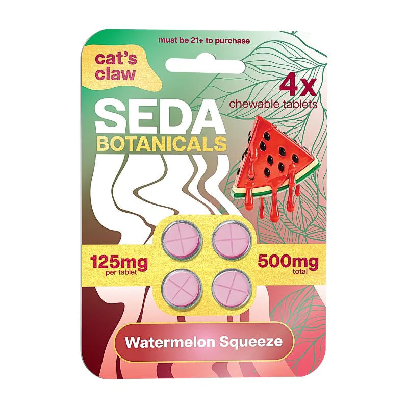 SEDA Botanicals Cat's Claw Tablets (500mg - 4 Count)