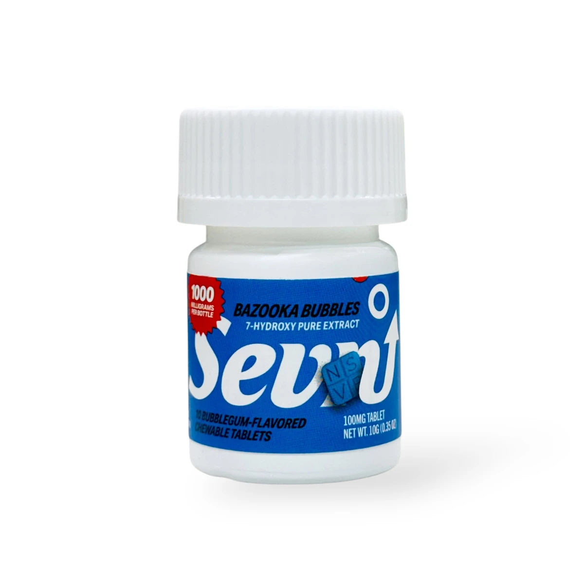 Sevn High Dose 7-OH Tablets (1000mg - 10 Count)