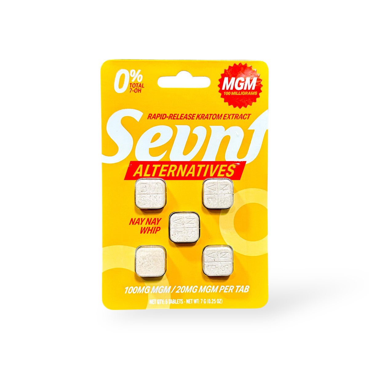 Sevn MGM Tablets (100mg - 5 Count)