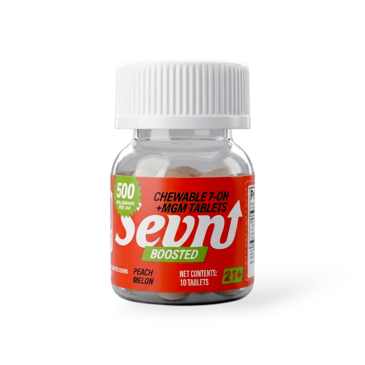 Sevn Boosted 7-OH + MGM Tablets (500mg - 10 Count)