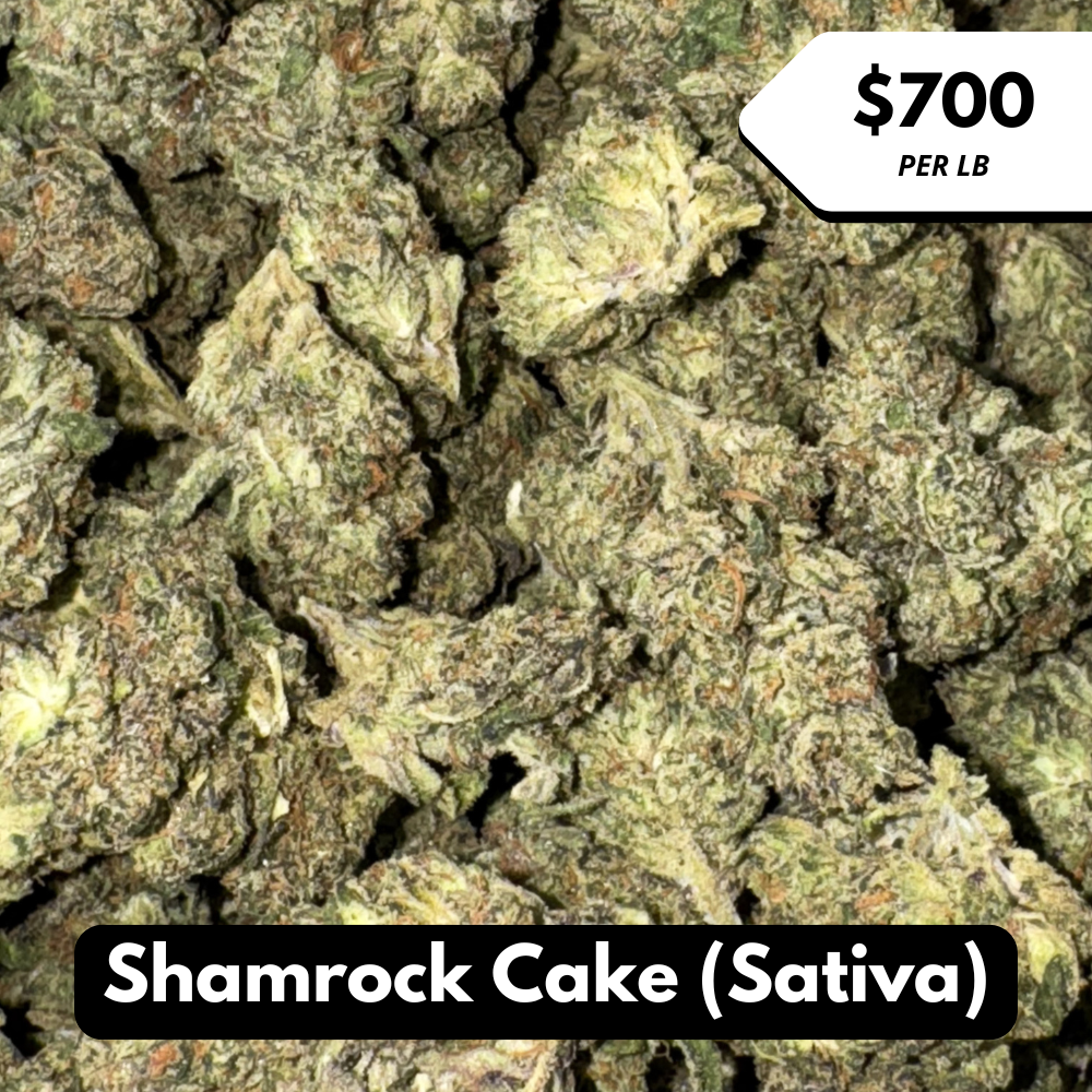 Natural THC-A Flower (Sativa ~ Shamrock Cake)